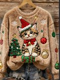 Women's Flannel Hoodie For Christmas, Autumn And Winter - Image 10
