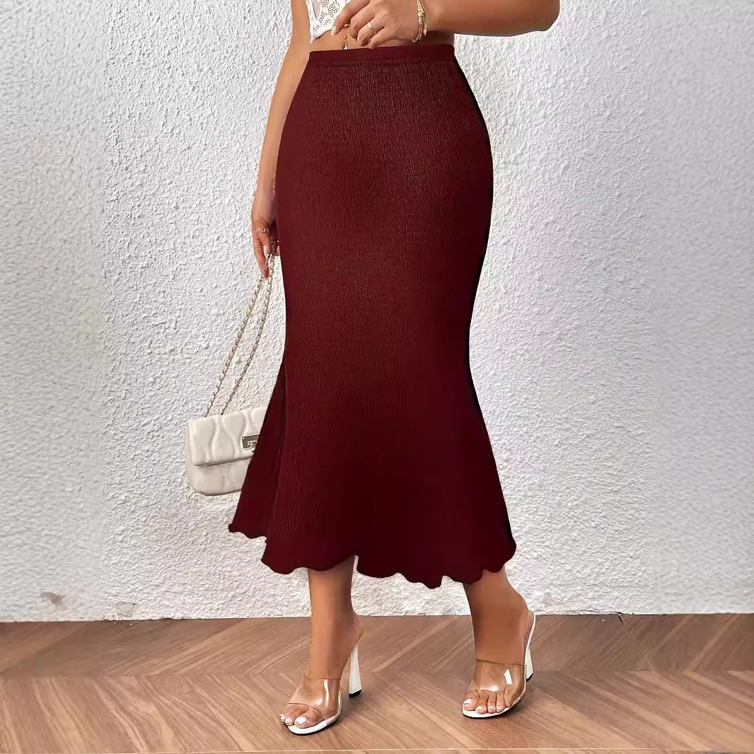 Women's Fashion Elegant Knitted Jacquard Stretch - Image 2