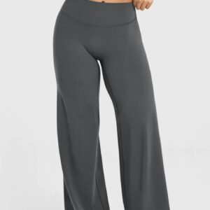 Slimming Casual Straight-leg Women's Wide Leg Sports Yoga Pants