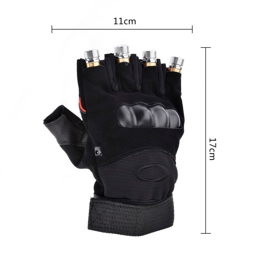 Stage Show Red Green Laser Gloves - Image 3