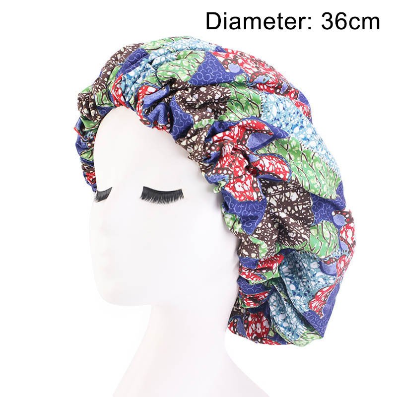 Oversized African Print Double Sleeping Hat - Image 7