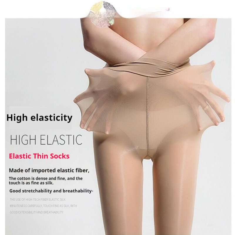 Steel Wire Stocking Women's Sexy Black Not Rotten Flesh Color Durable Anti-snagging - Image 2