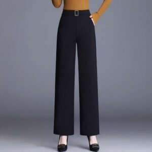 Women's New Elastic Wide Leg Pants