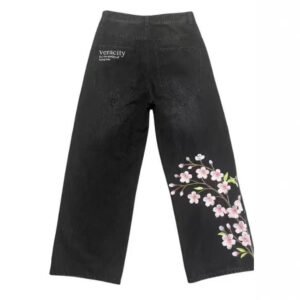 Women's American Retro Washed Casual Loose Pants
