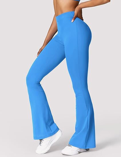 Peach Hip Raise Yoga Bell-bottom Pants Fitness Exercise Quick-drying - Image 5