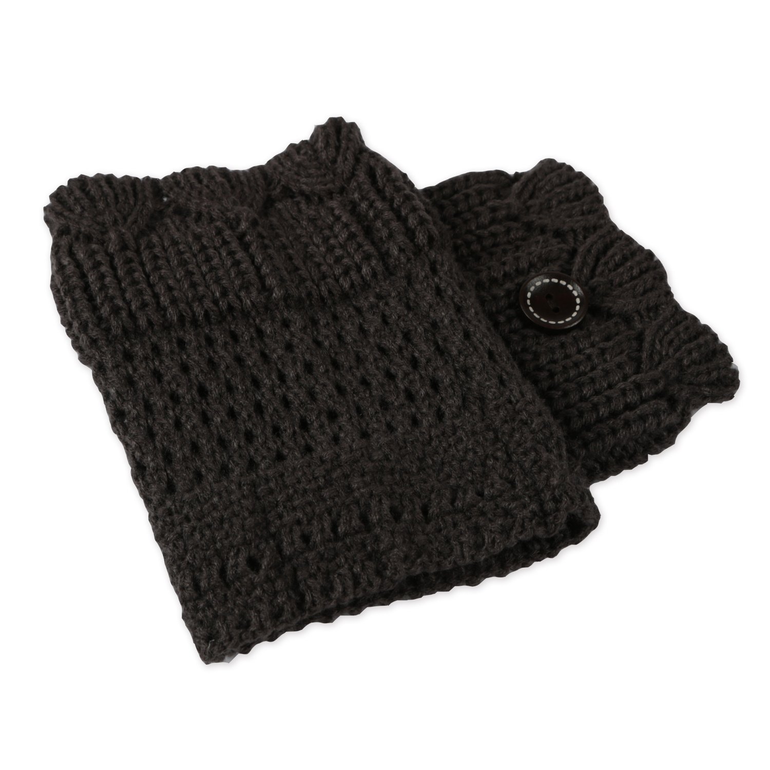 1Pair Women Winter Crochet Knit Leg Warmers - Image 8
