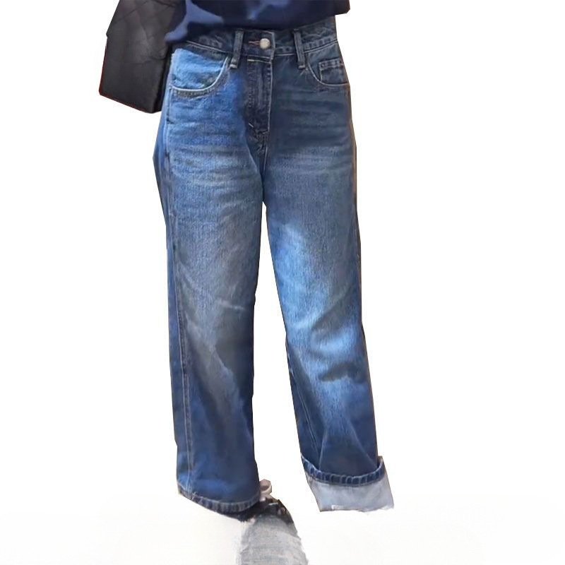 Retro Wide Leg Jeans Women's Small Large Size - Image 5
