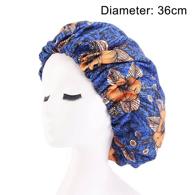 Oversized African Print Double Sleeping Hat - Image 9