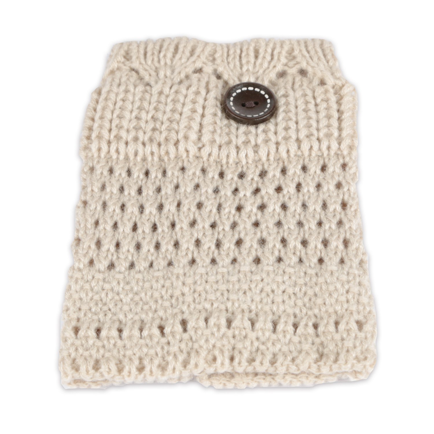 1Pair Women Winter Crochet Knit Leg Warmers - Image 5