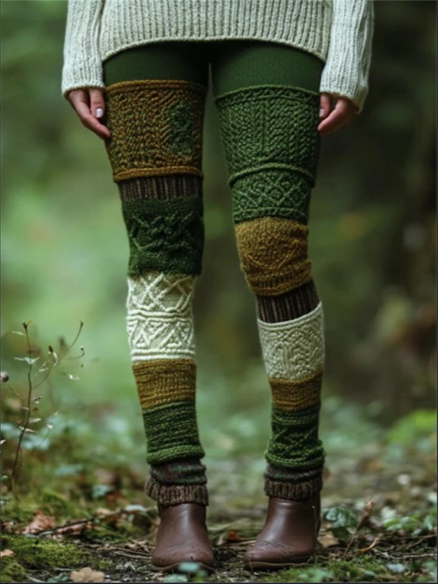 European And American Digital Print Women's Leggings - Image 7