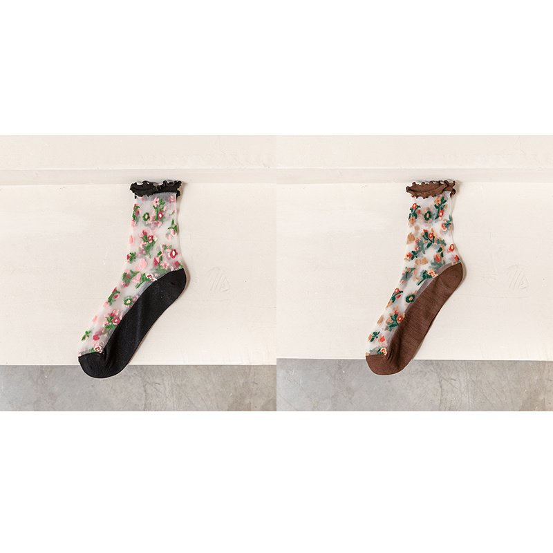 Women's Fashion Personality Crystal Glass Stockings - Image 5