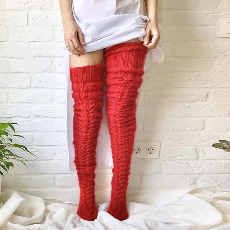 Stack stockings over the knee - Image 2