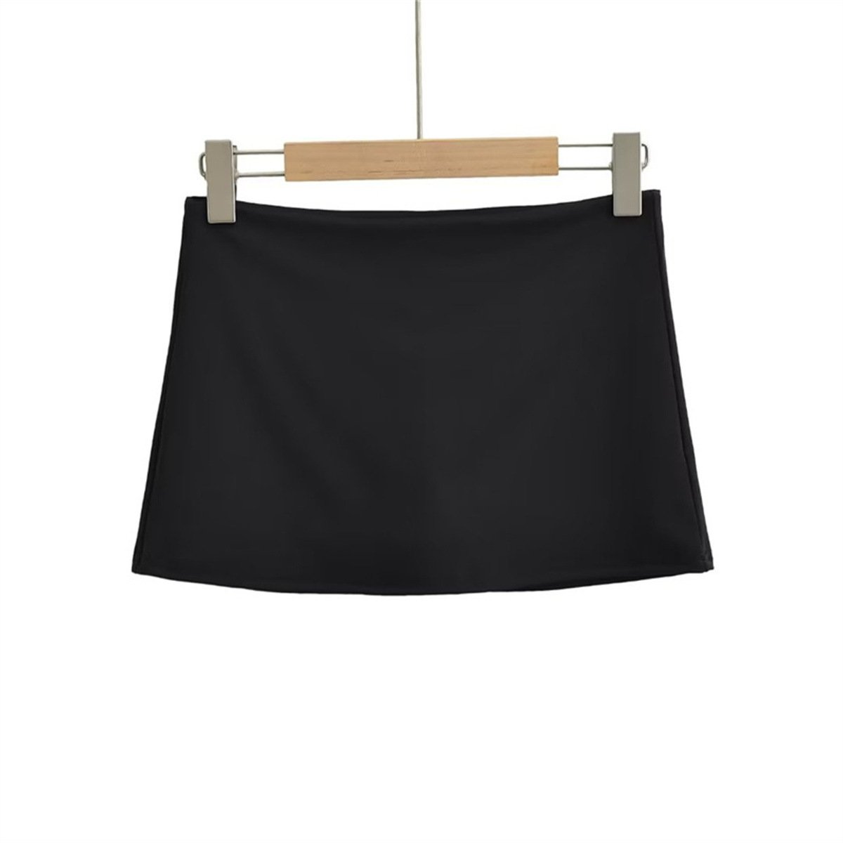 Slim Fit Stretch Retro Sports Low Waist Skirt For Women - Image 4