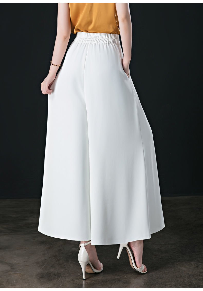 Women's Loose Fashion High Waist Thin Wide Leg Pants - Image 7