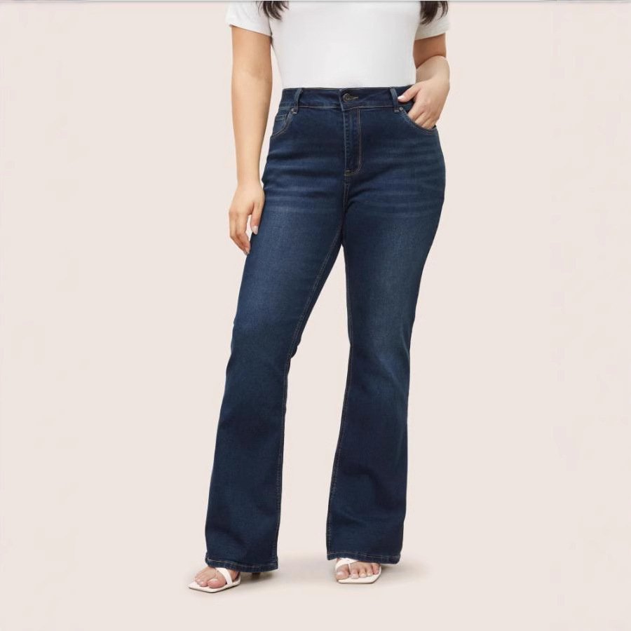 Women's Retro Slim Slimming And Fashionable Jeans - Image 2