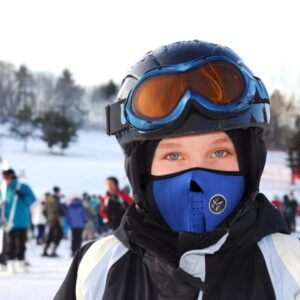 Half Face Mask Breathable Windproof Dustproof Neck Warmer For Bike Motorcycle Racing
