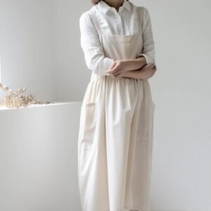 Waterproof Korean Style All Cotton Plus Size Apron