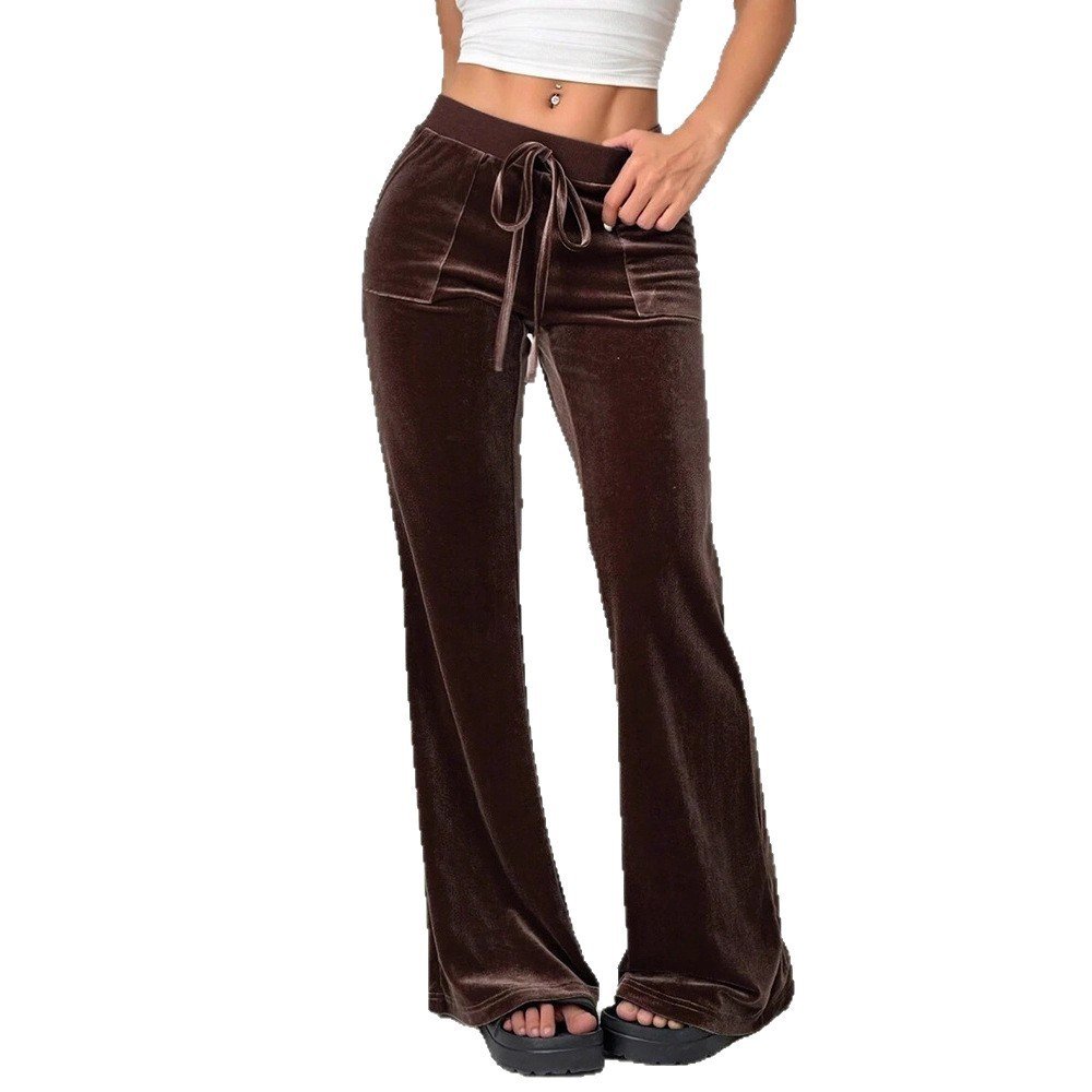 Women's Clothing Flared Trousers Commuting Figure Flattering Casual - Image 5
