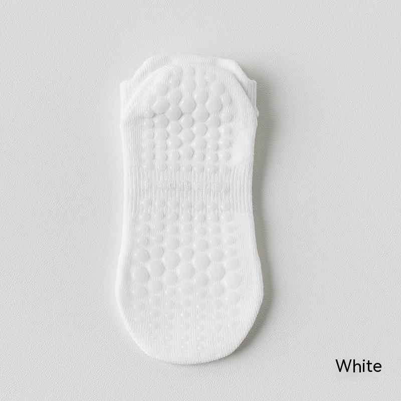 Women's Pure Cotton Non-slip Silicone Indoor Fitness Pilates Socks - Image 9