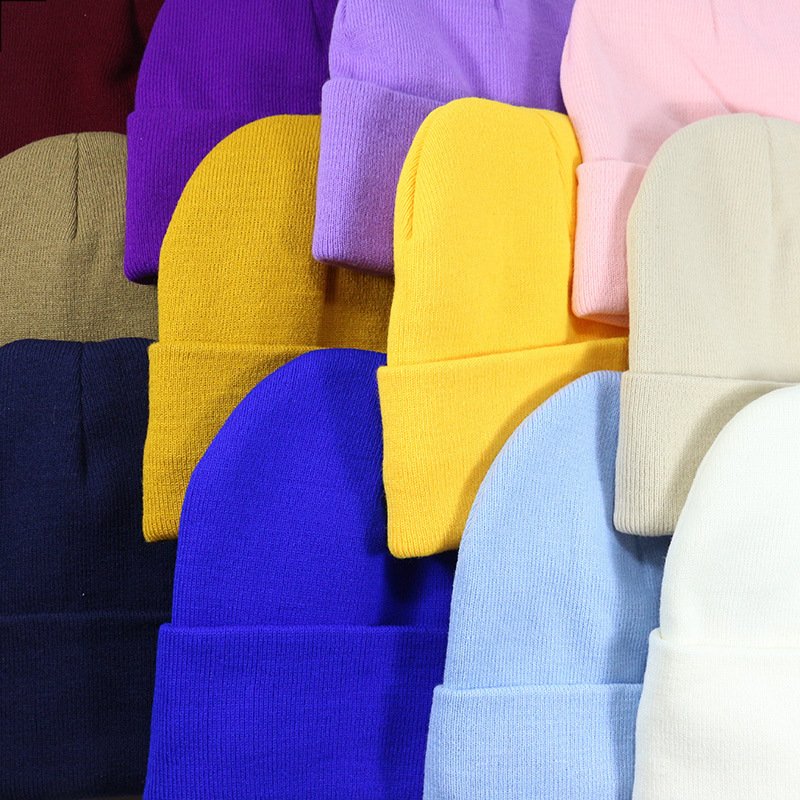 Beanie Color Ding Wool Knitting Hat - Image 2