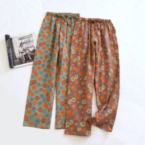 Women's Cotton Thin Home Casual Pants