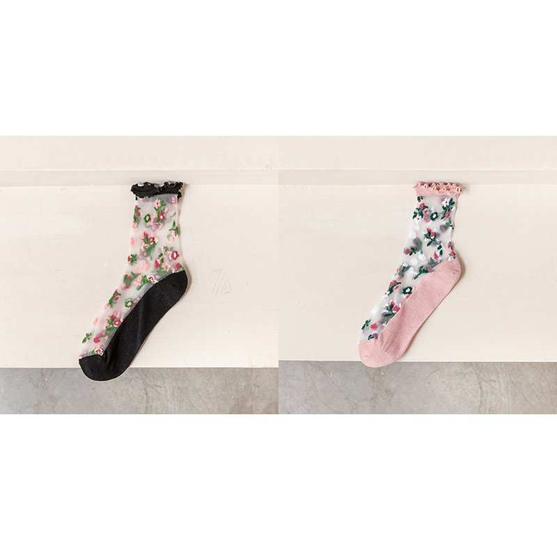 Women's Fashion Personality Crystal Glass Stockings - Image 3