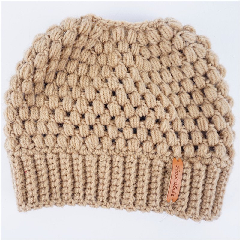 European And American New Knitted Hat Ladies Warm Ear Protection - Image 7