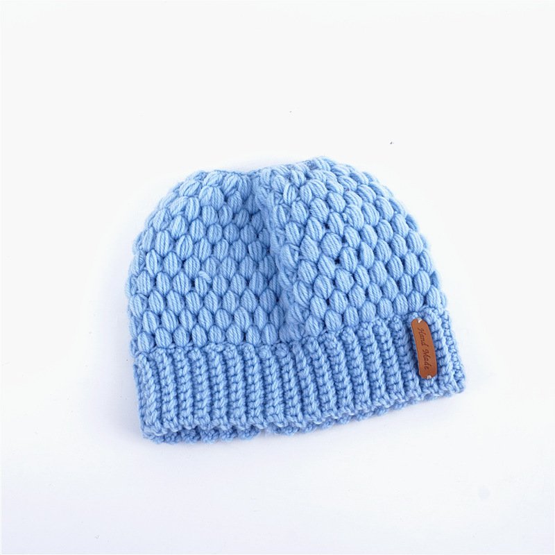 European And American New Knitted Hat Ladies Warm Ear Protection - Image 5