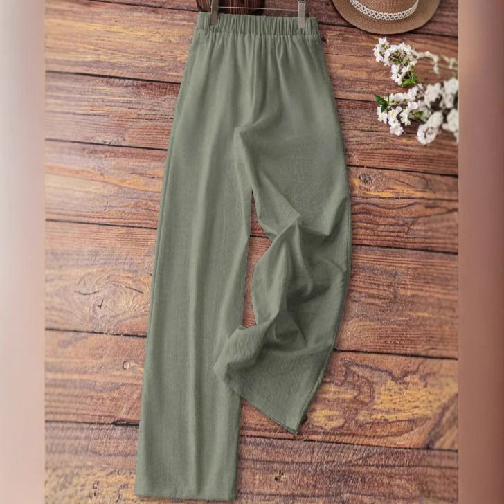 Fashion Casual Printing Loose Trousers For Women - Image 4
