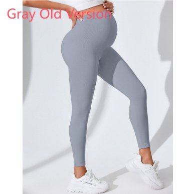 Pregnant Women Yoga Pants Slim High Waist Seamless Leggings Tight - Image 10