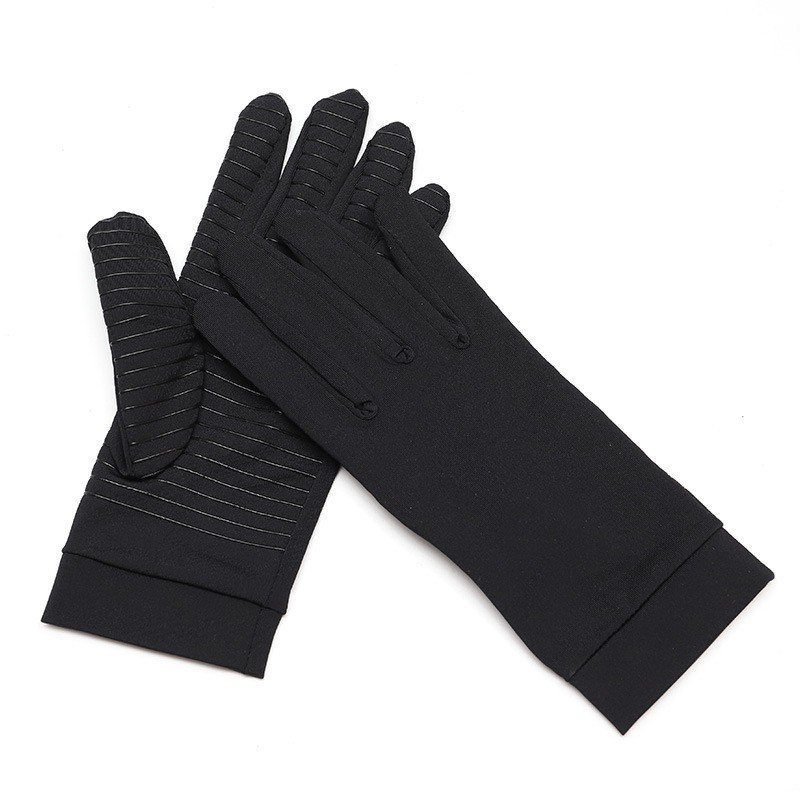 Women's Copper Fiber Pressure Riding Gloves - Image 6