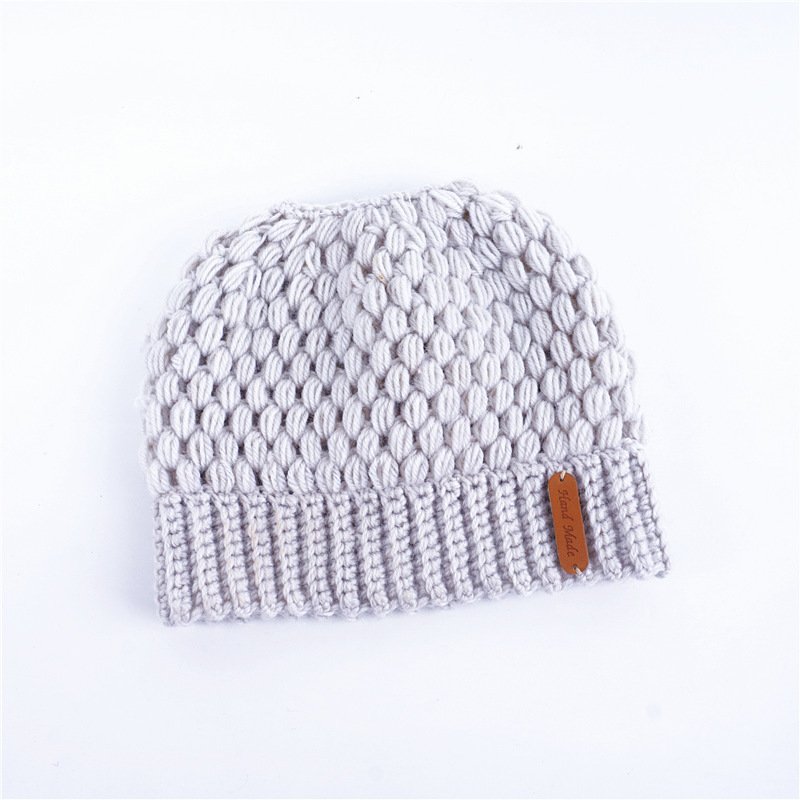 European And American New Knitted Hat Ladies Warm Ear Protection - Image 6