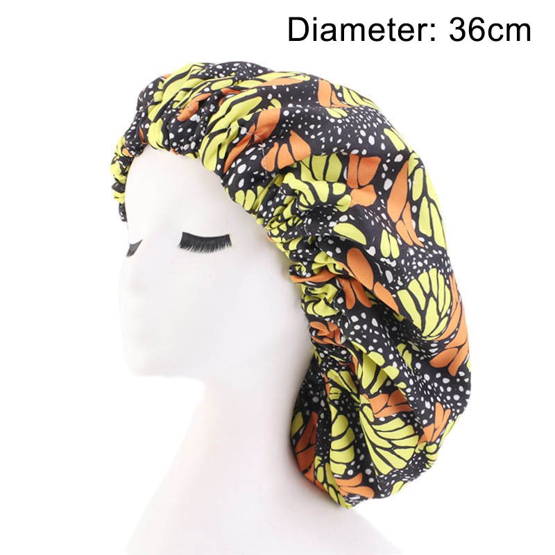 Oversized African Print Double Sleeping Hat - Image 8