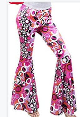 Fashion Printing Hip Hop Style Bell-bottom Pants - Image 9