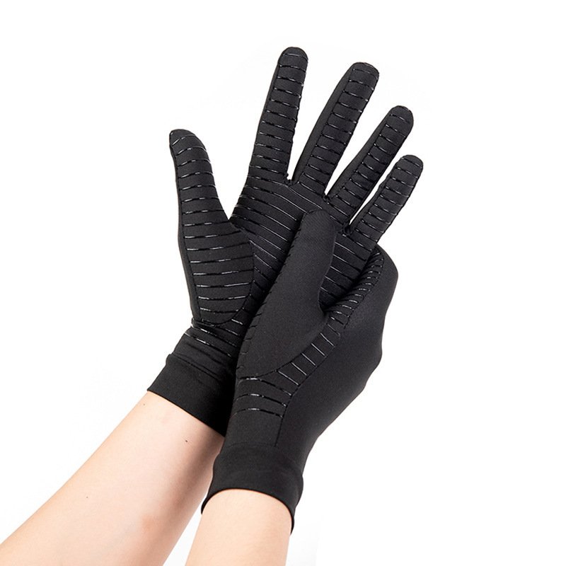 Women's Copper Fiber Pressure Riding Gloves - Image 3