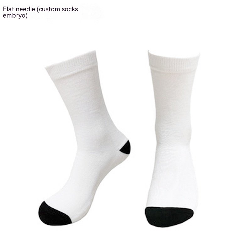 Thermal Transfer Blank Socks Embryo Socks - Image 10